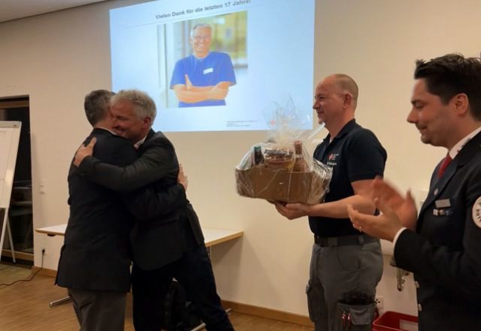 Bereitschaftsarzt Dr. Ruf übergibt Amt an Dr. Ventzke